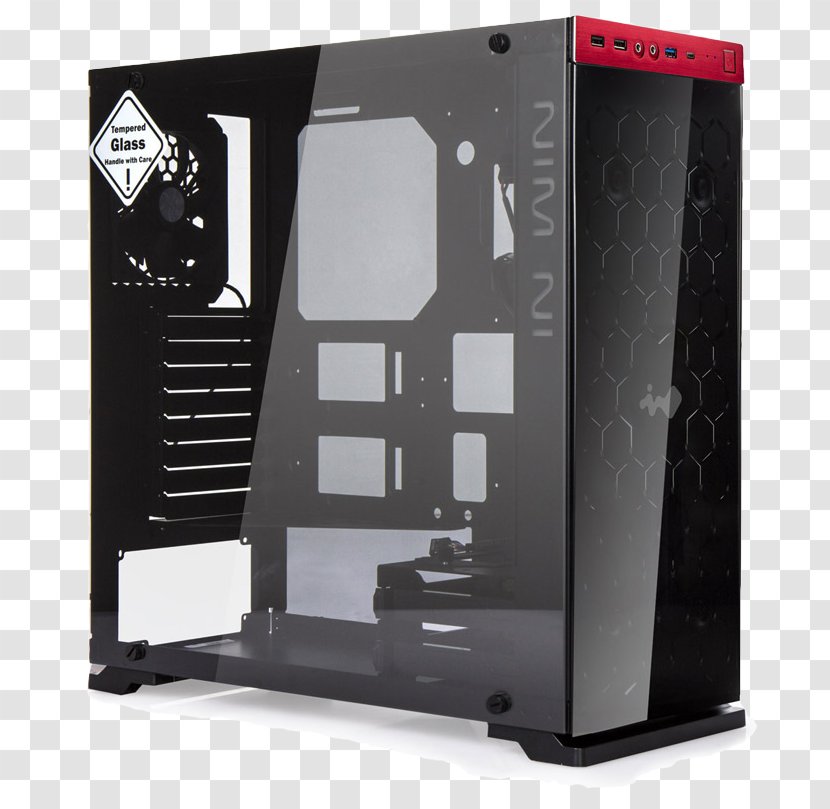 Computer Cases & Housings Power Supply Unit 805 Type-C Version, Tower Chassis Hardware/Electronic ATX In Win Development - 805i Design Miditower - Ok Review Transparent PNG