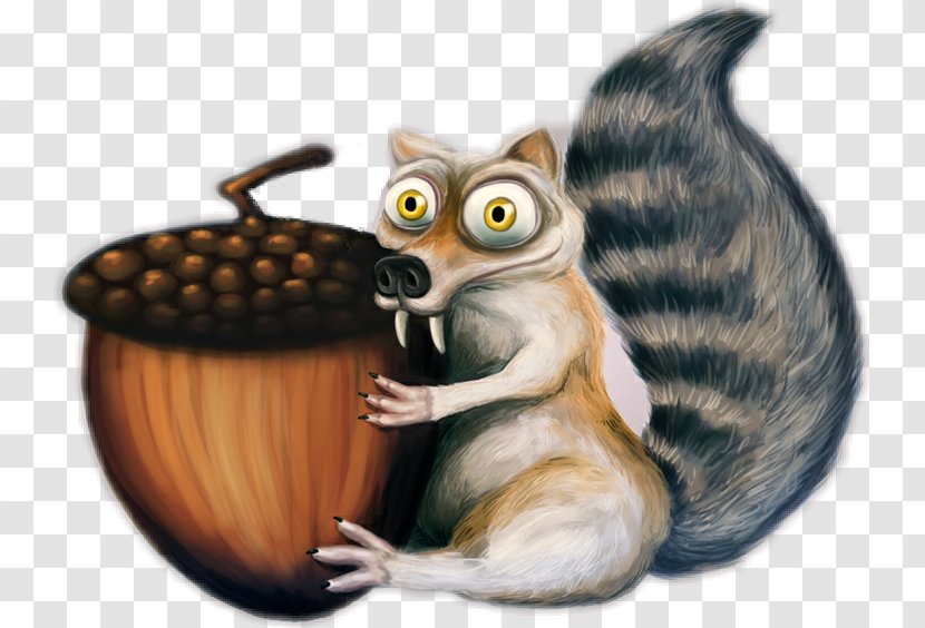 Scrat Whiskers Kitten Art Ice Age Transparent PNG