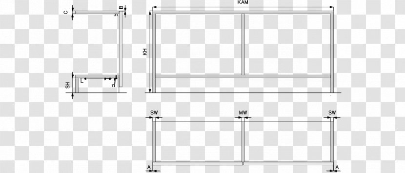 Door Handle Line Angle - Shelving Transparent PNG