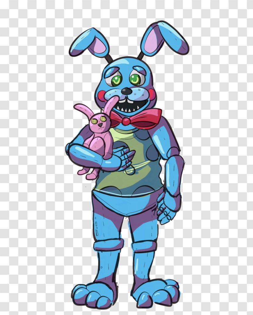 Easter Bunny Art Five Nights At Freddy's Rabbit - Legendary Creature Transparent PNG