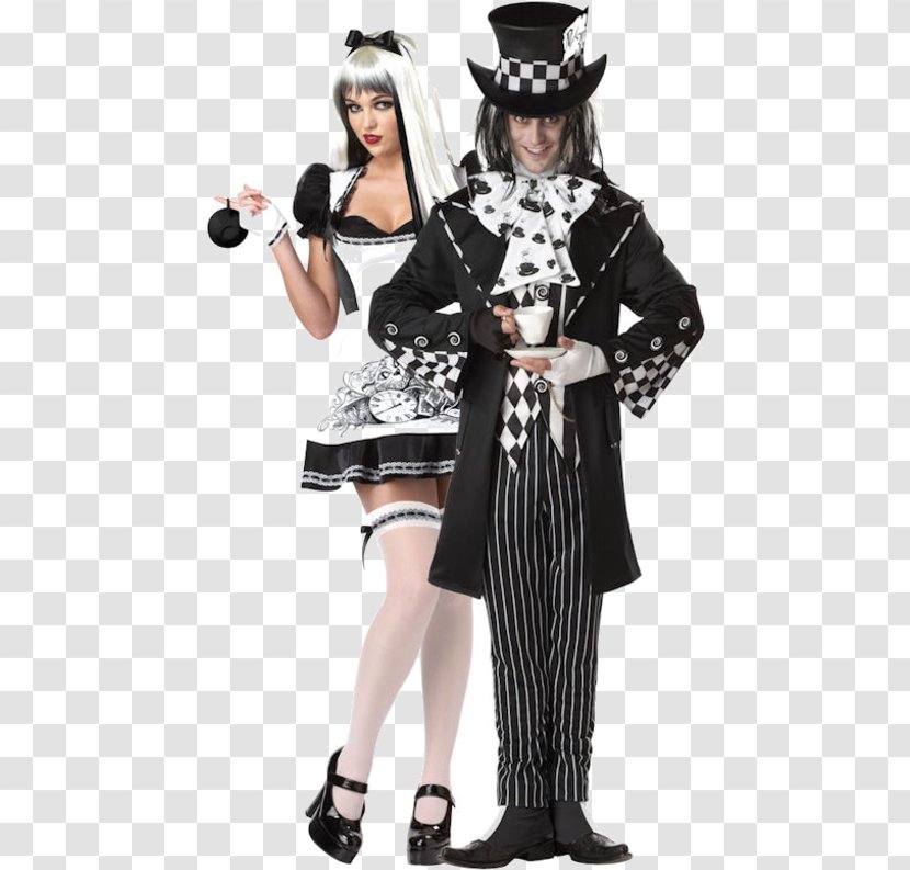 Mad Hatter Halloween Costume Party - Jacket - Alice Dress Transparent PNG