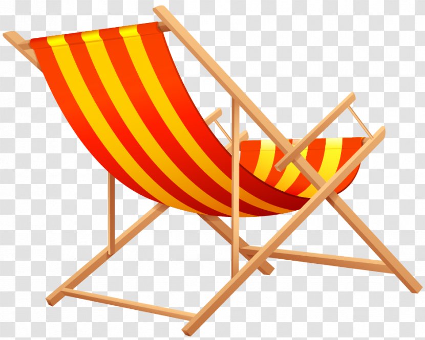 Table Chair Chaise Longue Clip Art - Beach Cliparts Transparent PNG