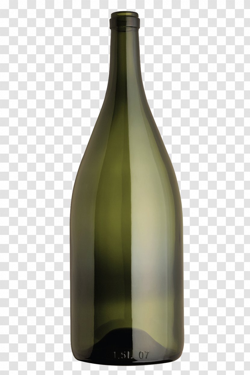 White Wine Glass Bottle Burgundy - Color - Green Transparent PNG