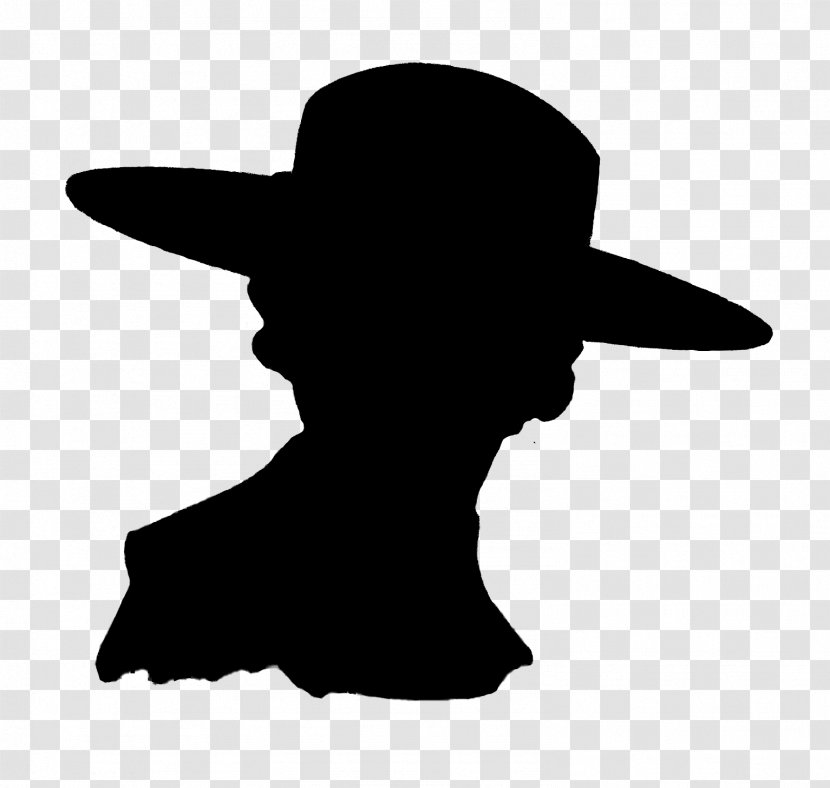 Silhouette Cowboy Headgear Hat Transparent PNG