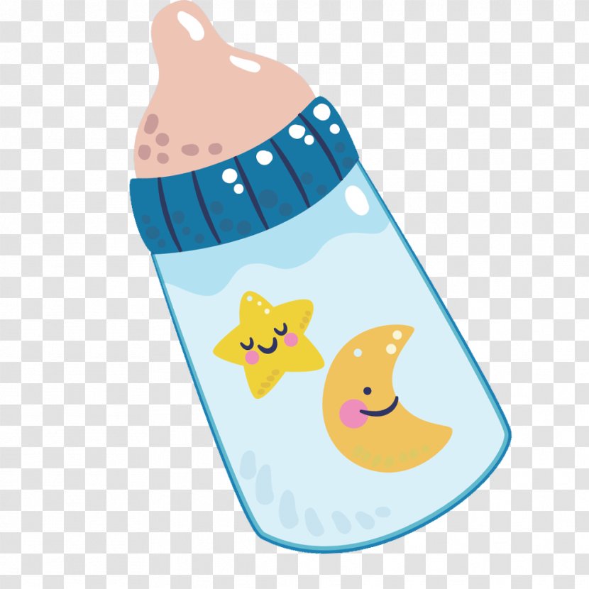 Milk Baby Bottle Infant - Footwear - Vector Material Transparent PNG