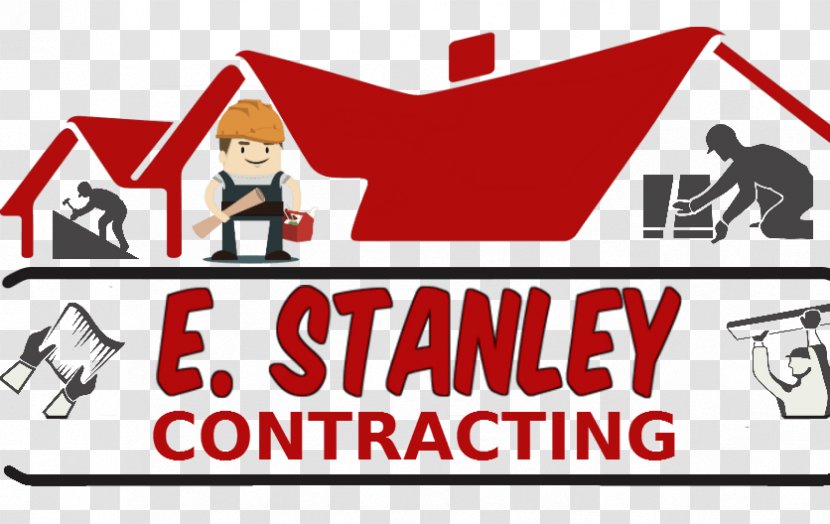 E. Stanley Contracting - Brand - Roofing Services | Siding Contractor Installation Logo Organization BrandContracting Transparent PNG