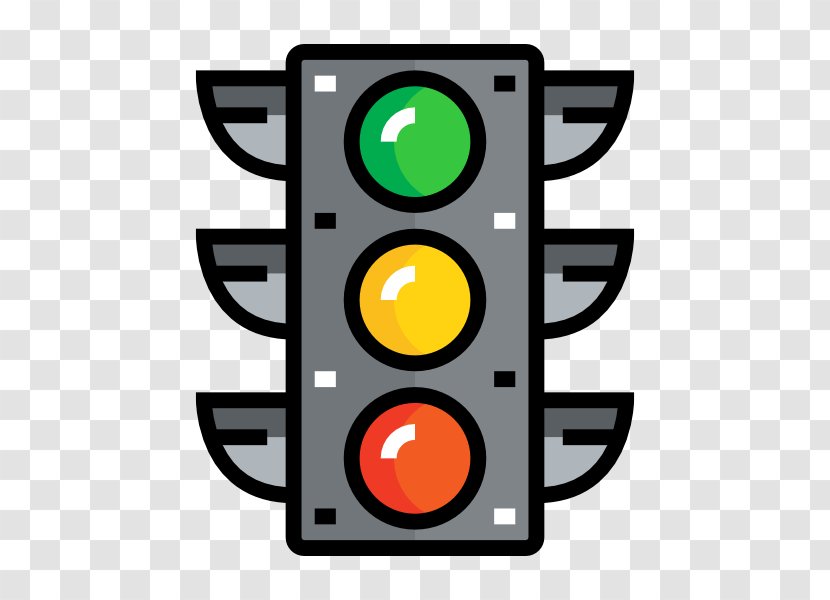Woo - Yellow - Traffic Light Transparent PNG