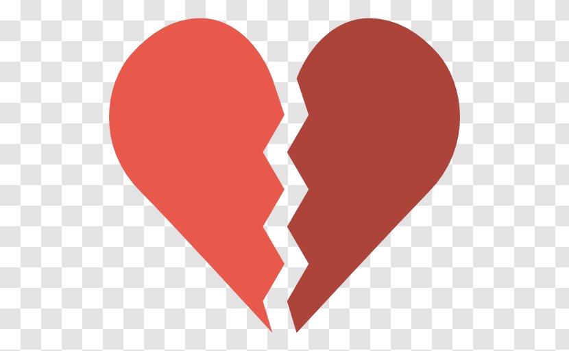 Broken Heart Divorce - Heartbreak Transparent PNG
