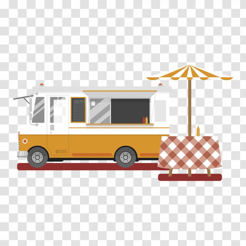 Food Truck Hamburger Car Restaurant - Fast - Astrantia Major Transparent PNG