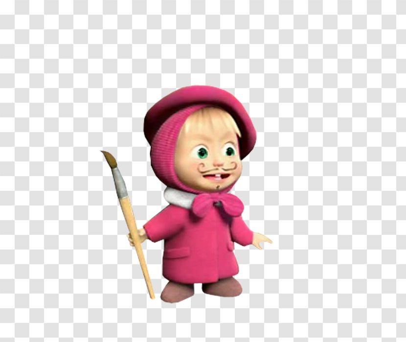 Masha And The Bear Snegurochka Ded Moroz Transparent PNG