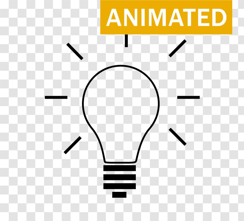 Incandescent Light Bulb Animation Clip Art - Drawing Transparent PNG