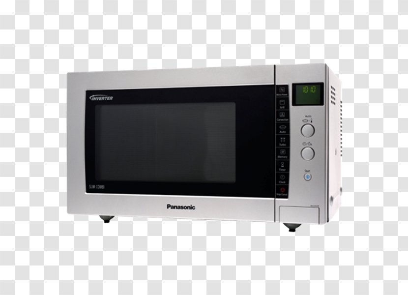 Microwave Ovens Panasonic NN-CD560M With Grill 23 L 800W White - Gridiron - Micro Ondas Transparent PNG