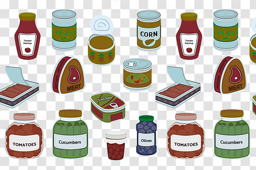 Canning Grocery Store Frozen Food Supermarket Tomato Soup Transparent PNG