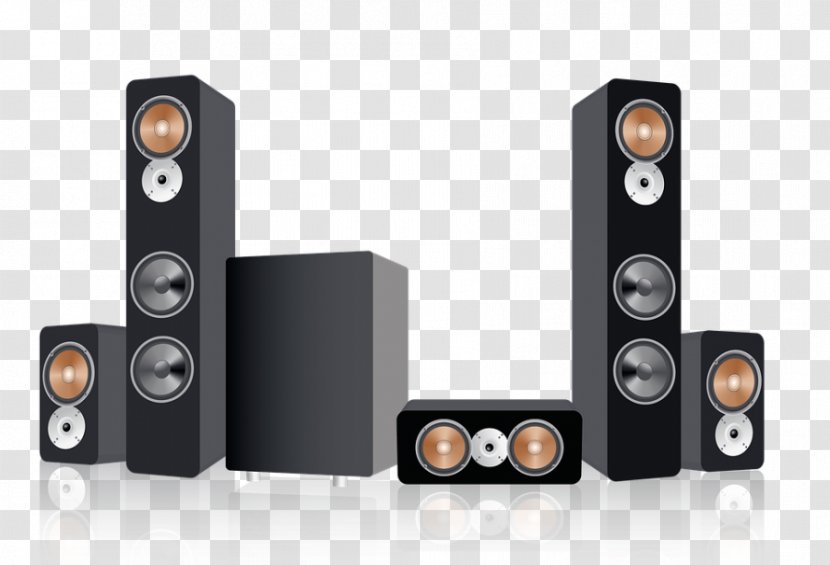 5.1 Surround Sound Dolby Digital Home Theater Systems Laboratories - Design House Speaker Cctv Software System Transparent PNG