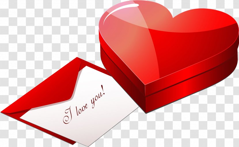 Gift Graphic Design - Heart - Valentine's Day Transparent PNG