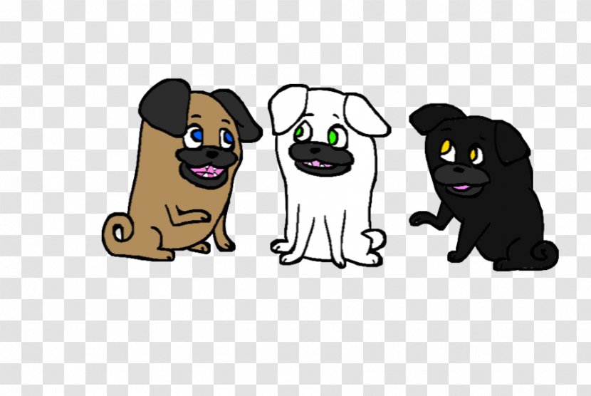 Cat Pug Character Font - Dog Transparent PNG