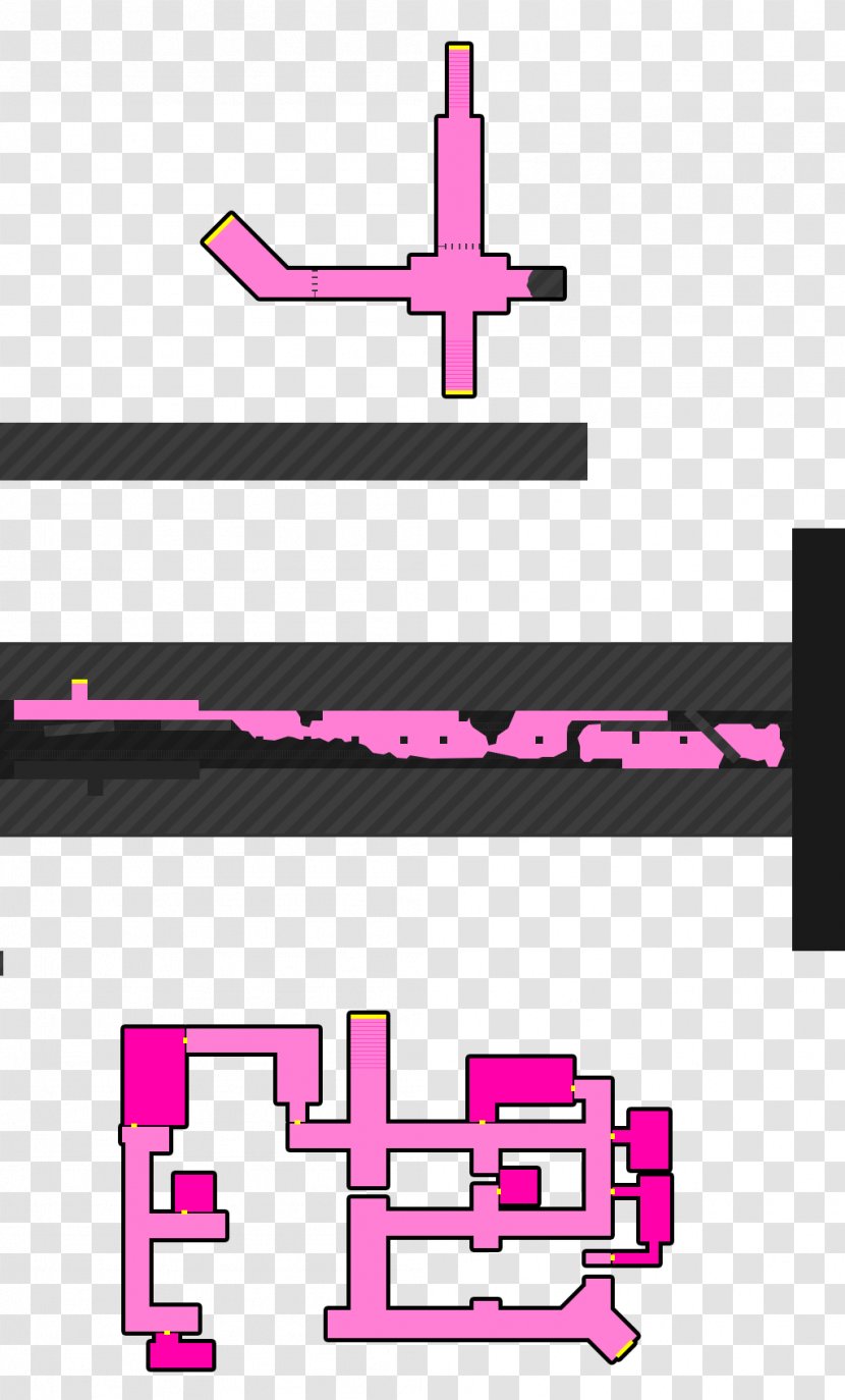 Pink M Line - Symbol - Design Transparent PNG
