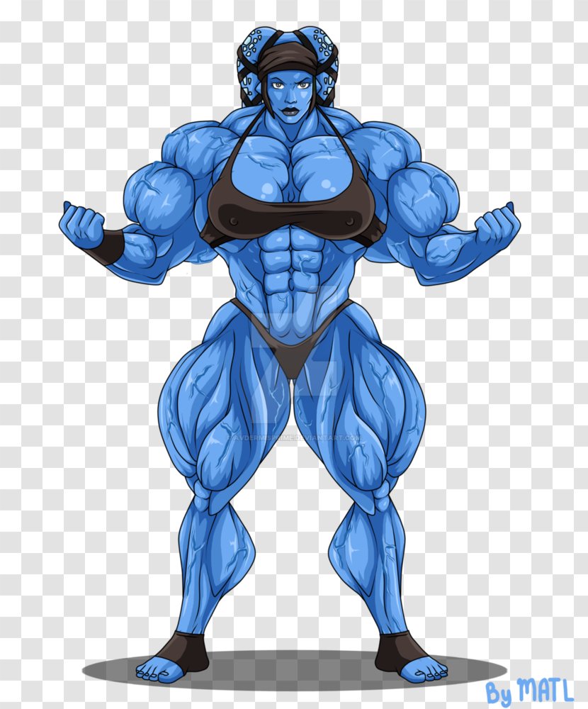 Aayla Secura Figurine DeviantArt Muscle - Artist Transparent PNG