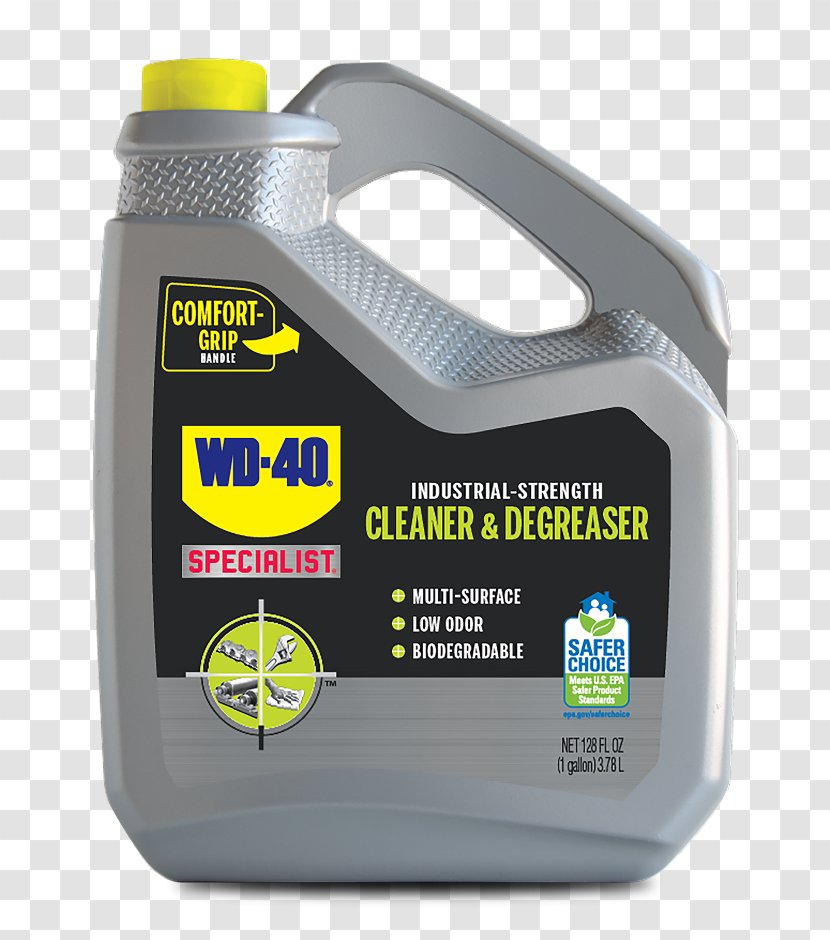 WD-40 Aerosol Spray Lubricant Cleaning Penetrating Oil - Grease - Rust Transparent PNG