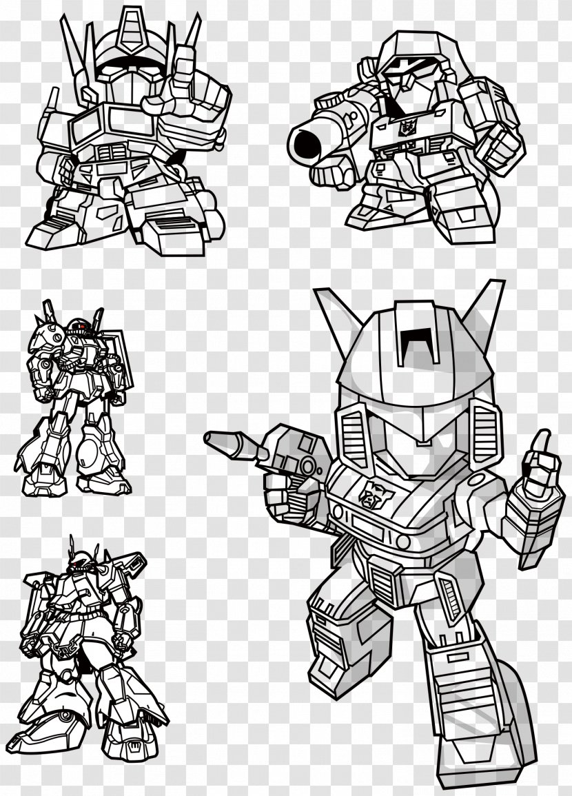 Vector Graphics Transformers Drawing Image - Joint Transparent PNG