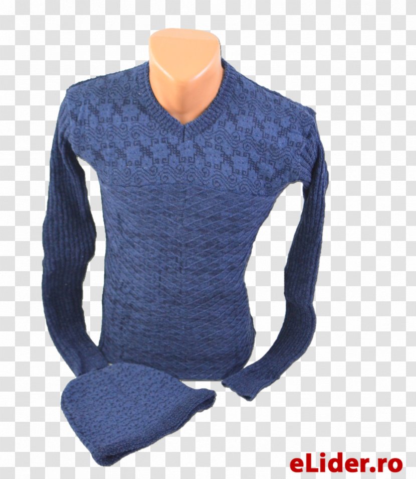 Sleeve Sweater Neck Wool - Woolen - Fes Transparent PNG