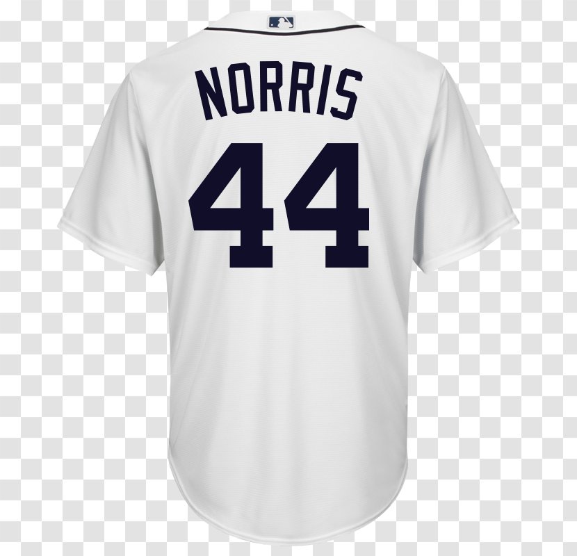 Detroit Tigers MLB Jersey Majestic Athletic Team - Outerwear - Dan Norris Transparent PNG