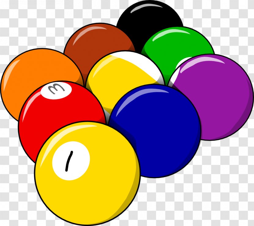 Nine-ball Billiards Pool Billiard Balls Rack Transparent PNG