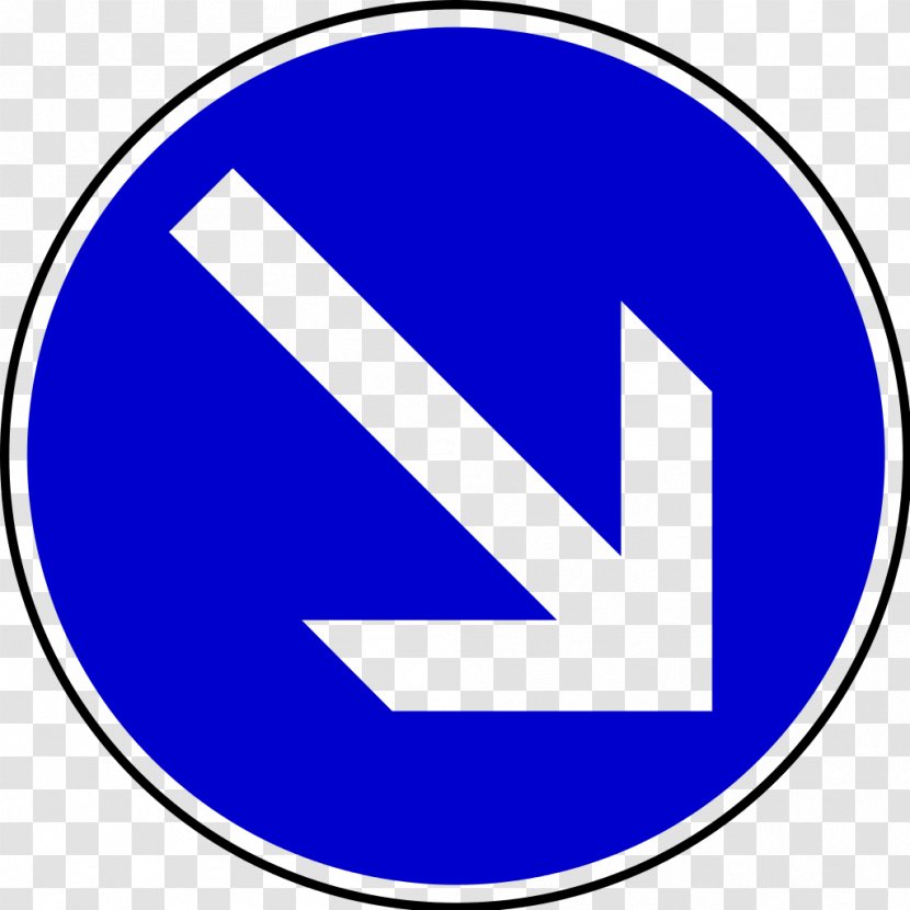 Traffic Sign Arrow Direction, Position, Or Indication Road - Trademark Transparent PNG
