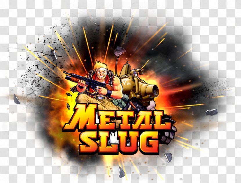 Metal Slug 6 Contra Visual Pinball Logo Transparent PNG