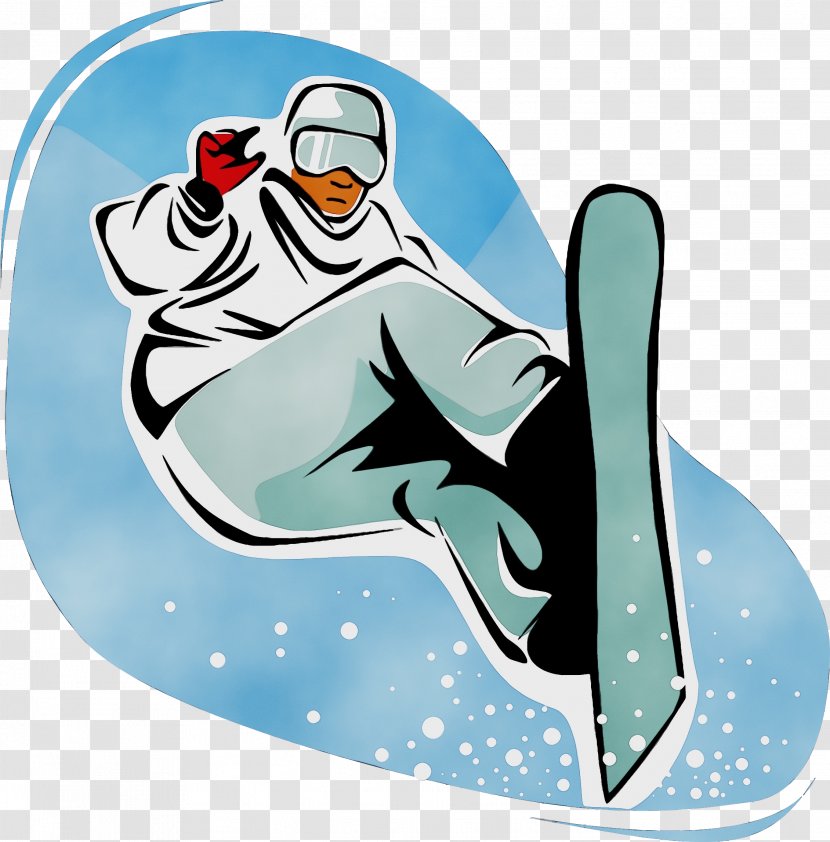 Winter Snow - Paint - Boardsport Luge Transparent PNG