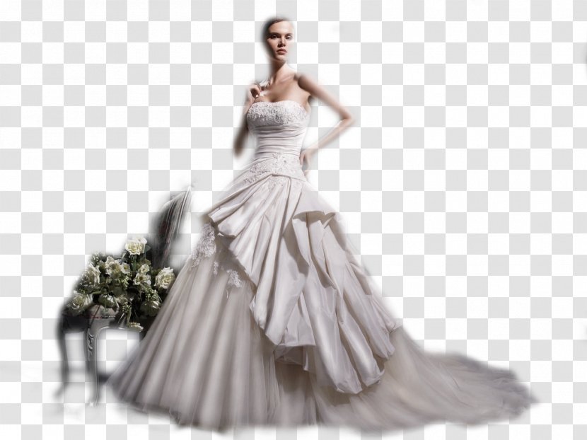 Wedding Dress Bride Marriage - Watercolor Transparent PNG