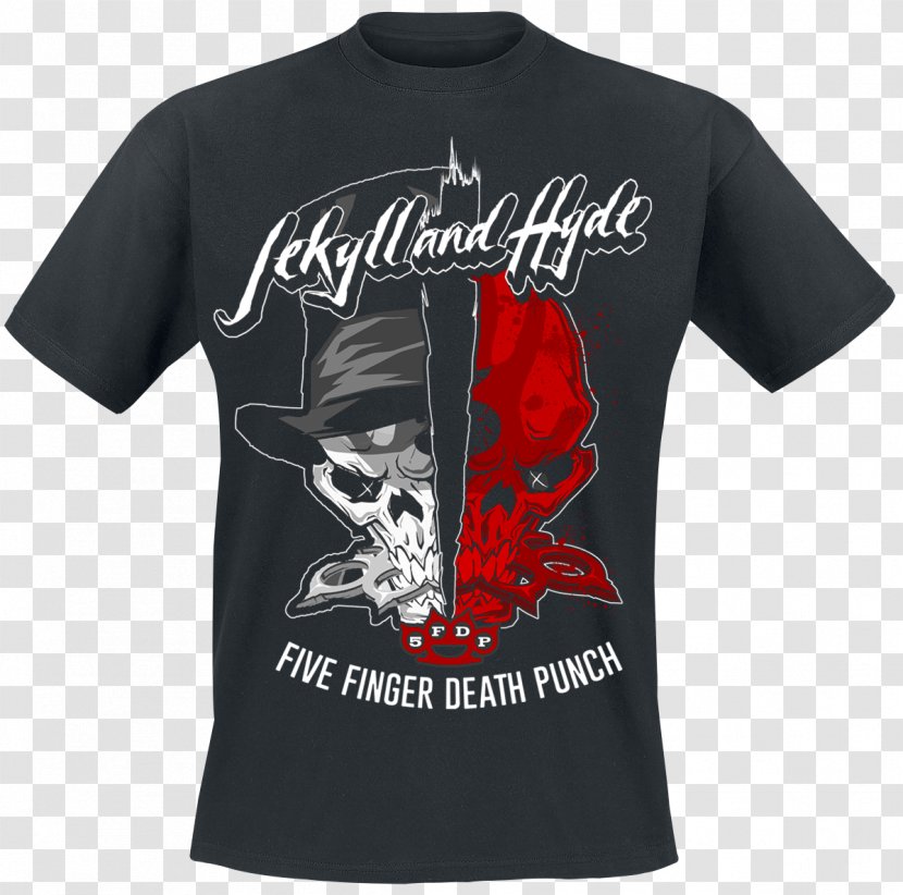 Jekyll And Hyde T-shirt Five Finger Death Punch Dr.Henry Heavy Metal - Tree Transparent PNG