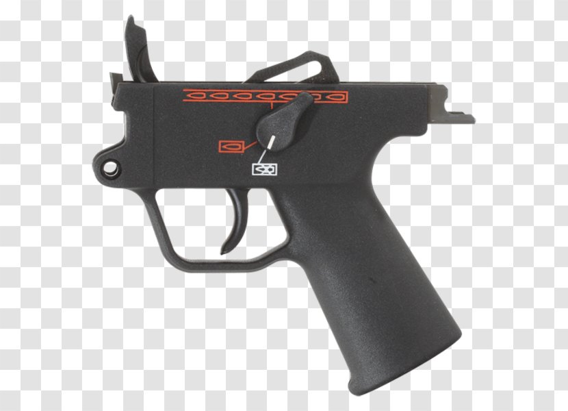 Heckler & Koch MP5K Trigger Firearm - Weapon - Stock Transparent PNG