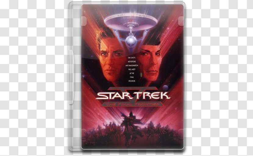 Star Trek V: The Final Frontier William Shatner Trek: Original Series Bob Peak Film Poster - Leonard Nimoy Transparent PNG