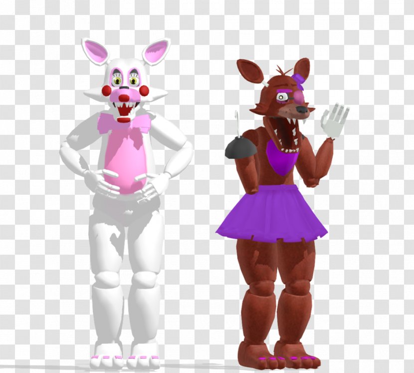 Easter Bunny Hatsune Miku Clip Art MikuMikuDance - Pink - Mangle Transparent PNG