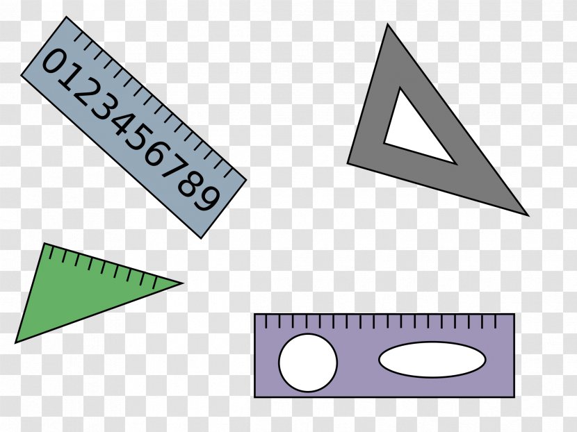 Tile Art Ruler Transparent PNG