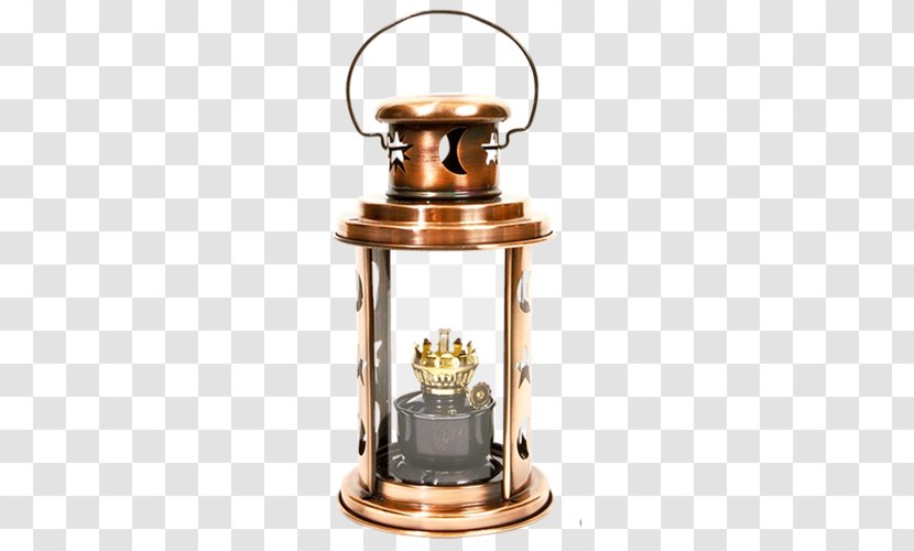 Kerosene Lamp Incandescent Light Bulb Oil Lighting - Brass - Watercolor Lanterns Transparent PNG