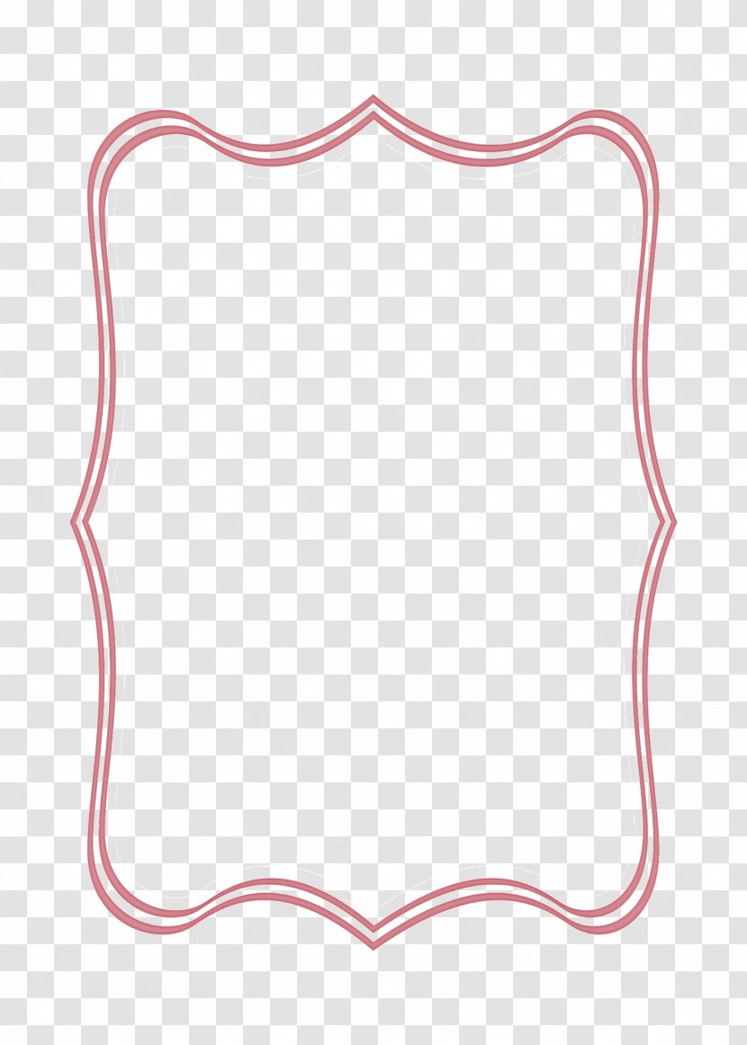 White Pattern - Frame Outline Cliparts Transparent PNG