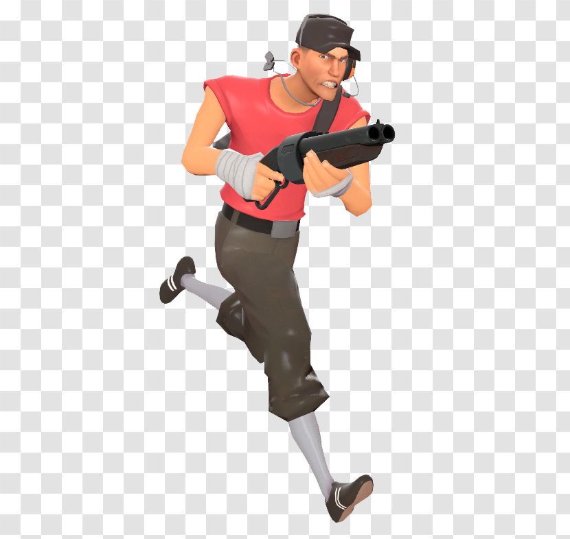 Team Fortress 2 Loadout Minecraft Wiki Scouting - Gabe Newell - Scout Transparent PNG