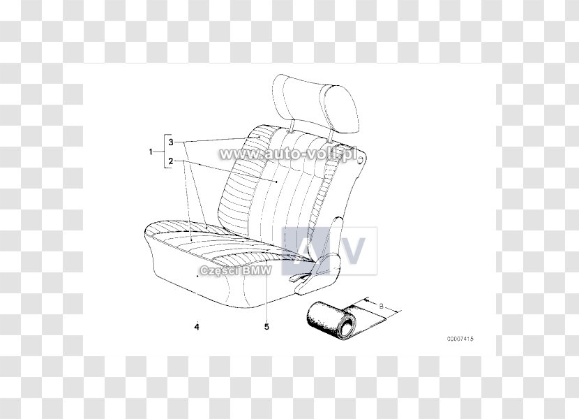 Chair BMW Sketch - Diagram Transparent PNG