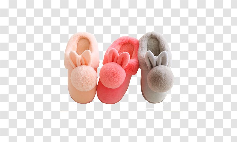 Slipper Shoe Child Tmall - Boot - Winter Cotton Slippers Transparent PNG