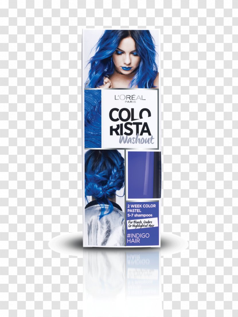 Hair Coloring LÓreal Blue Cosmetics Transparent PNG