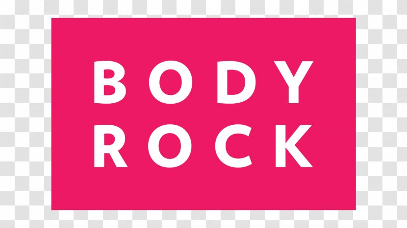 Logo BodyRock.Tv Pattern Brand Pink M - Text - Body Shape Fitness Transparent PNG