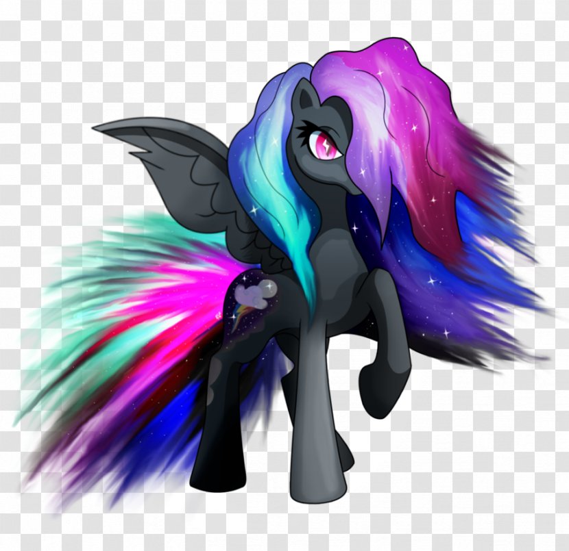 Pony Rainbow Dash Rarity Princess Luna Nightmare - Feather Transparent PNG