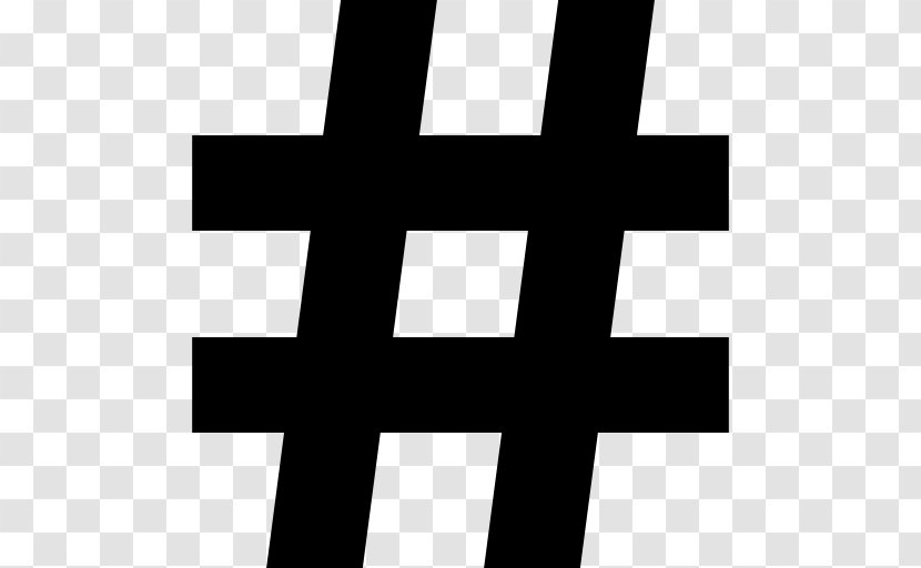 Social Media Hashtag Number Sign Symbol - Text Transparent PNG