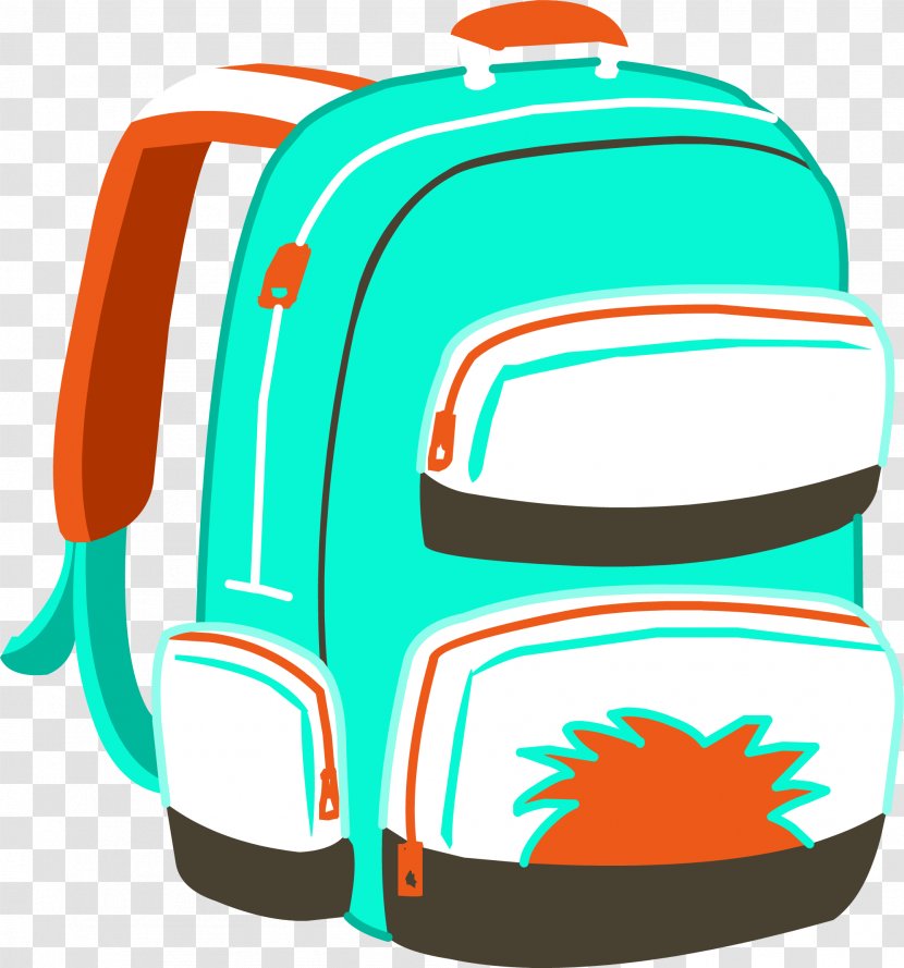 Club Penguin Backpack Bag Clip Art - Luggage Bags Transparent PNG
