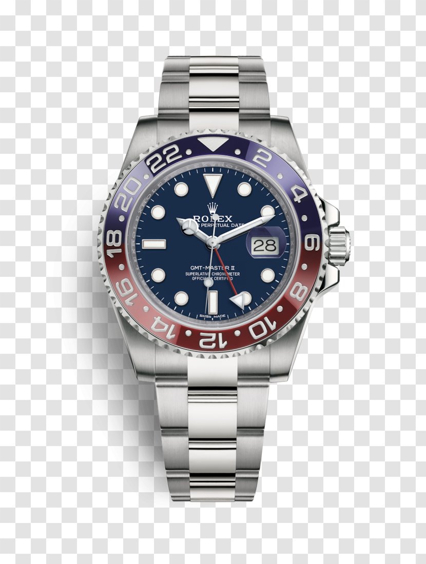 Rolex GMT Master II GMT-Master Watch Oyster Perpetual - Jewellery Transparent PNG
