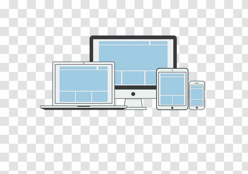 Responsive Web Design Development User Experience - Computer Monitor Transparent PNG