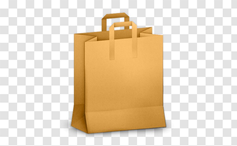 Brown Paper Bag Kraft - Product Design - Shopping Image Transparent PNG