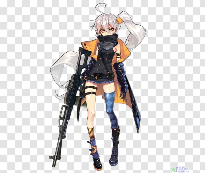 Girls' Frontline PKP Pecheneg Machine Gun Video Games Heckler & Koch MG5 - Silhouette - Girls Ak 12 Transparent PNG
